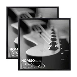 Homso Marco de álbum de música negro marcos de 12.5 x