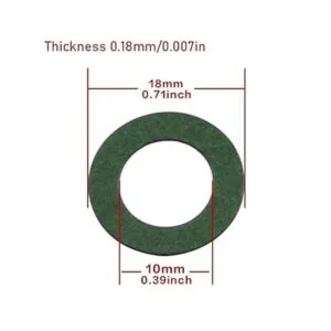 530 anillos aislantes 18650 y 500 unidades 29.5 mm10_4