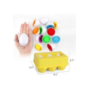 Huevos a juego juguetes para niños pequeños juego de_2