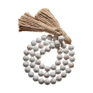 Guirnalda de cuentas de madera de granja para decoración_1