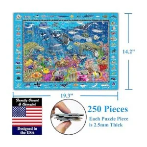 Think2Master Ocean Life Rompecabezas de 250 piezas_6
