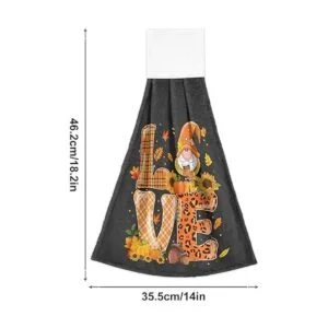 Boccsty Toallas de cocina colgantes de bulldog francés de