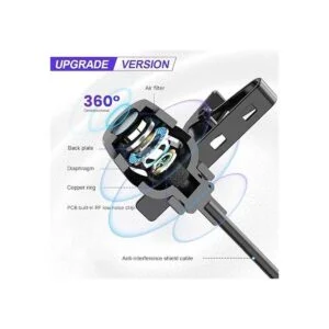 Micrófono USB Lavalier micrófono de solapa para_2