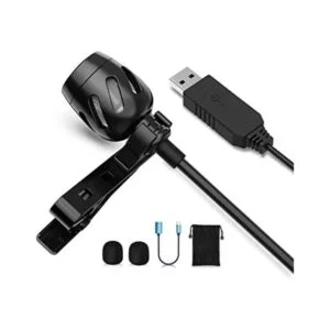 Micrófono USB Lavalier micrófono de solapa para_1