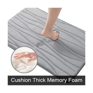 Buganda Alfombra de baño de espuma viscoelástica alfombra_2