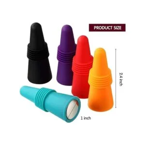 Tapón de silicona para botellas de vino sellador de