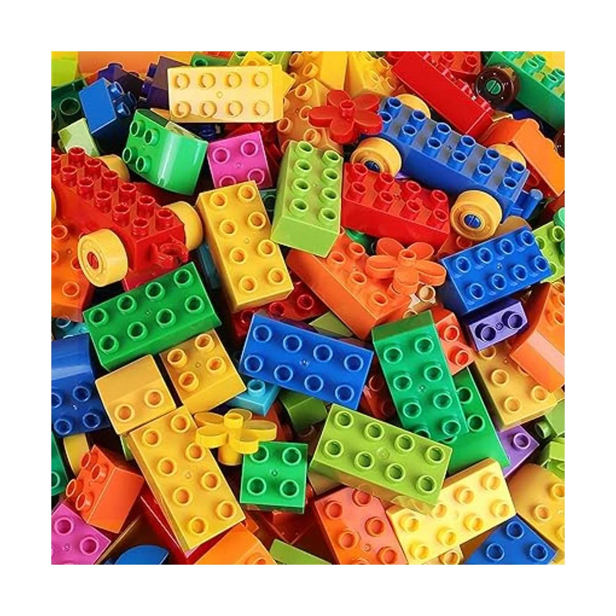 Juego de bloques de construcción grandes clásicos de 258_2