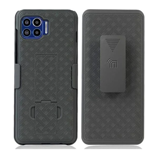 Funda con clip para Moto One 5G Nakedcellphone banda de_2