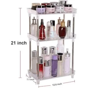 Organizador de baño encimera organizador de 3 neumáticos_3