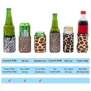 CasaEco Carol Velvet Fundas de neopreno para enfriar