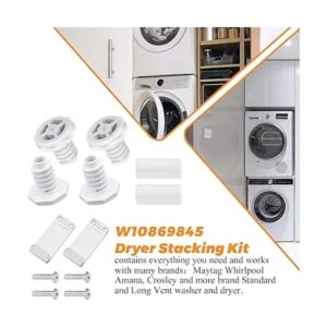 Blutoget Kit de apilamiento de secadora W10869845