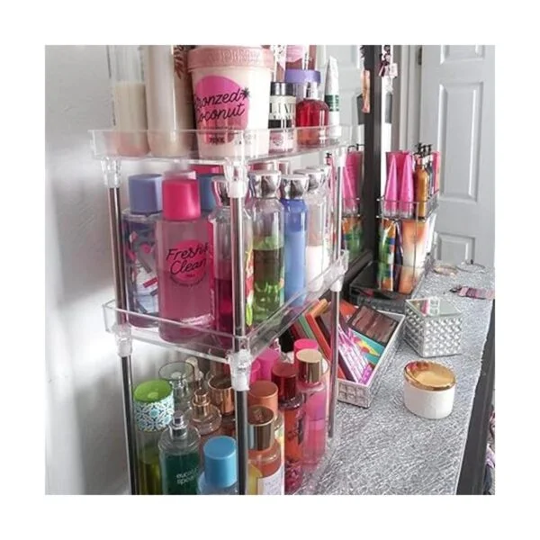 Organizador de baño encimera organizador de 3 neumáticos_6
