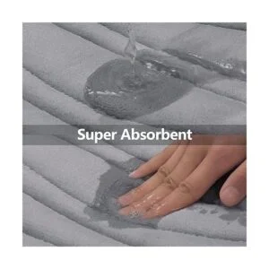 Buganda Alfombra de baño de espuma viscoelástica alfombra_4