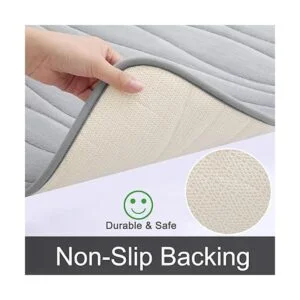 Buganda Alfombra de baño de espuma viscoelástica alfombra_5