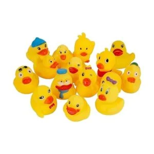 Cllayees Juego de 15 juguetes de baño de pato pato de_2