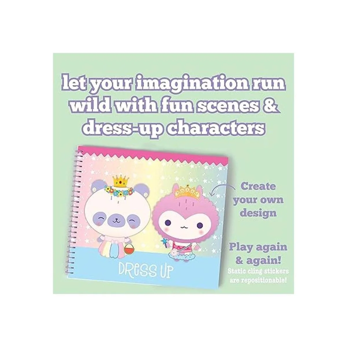 Crafttastic Pegatina Libro de calcomanías reutilizables_2