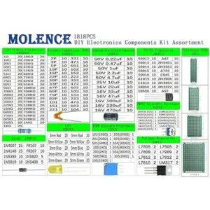 Molence DIY Kit de componentes electrónicos Surtido_2