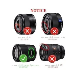 Tapa de lente de 2.165 in para Sony T E 0.630 2.756 in_3