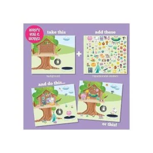 Crafttastic Pegatina Libro de calcomanías reutilizables_3