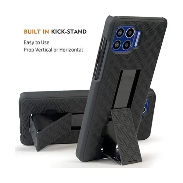 Funda con clip para Moto One 5G Nakedcellphone banda de_4
