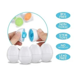 Huevos a juego juguetes para niños pequeños juego de_3