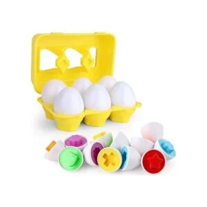 Huevos a juego juguetes para niños pequeños juego de_1