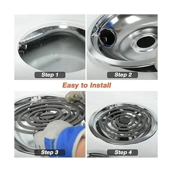Kit de sartenes de goteo W10196405 W10196406 de Blutoget