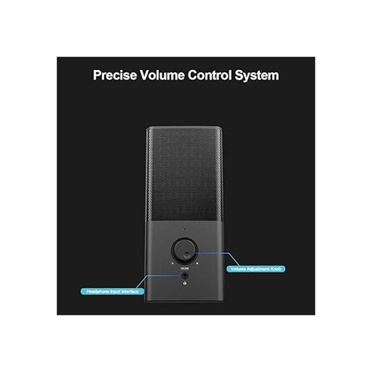 ROSON Altavoz de computadora altavoz de tamaño compacto_3