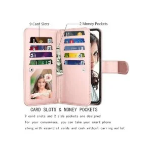 Njjex Funda tipo cartera para Samsung Galaxy S21 Plus 5G_2