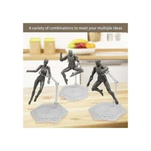 POMER Soporte de figura de acción 5 piezas de soporte de_6