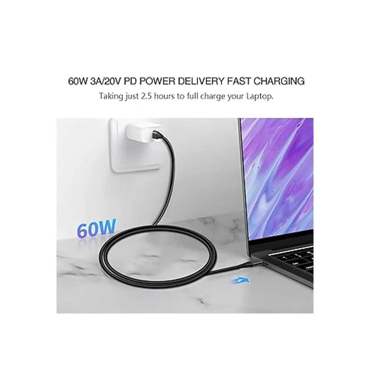 Cable USB C a USB C de 6 pies paquete de 2 unidades para_2