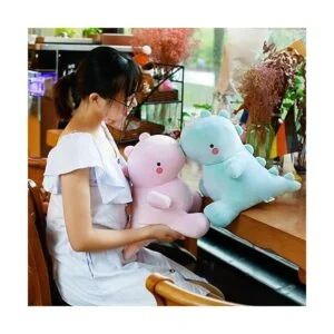 Lindo dinosaurio de peluche animal gordo de juguete dino_3