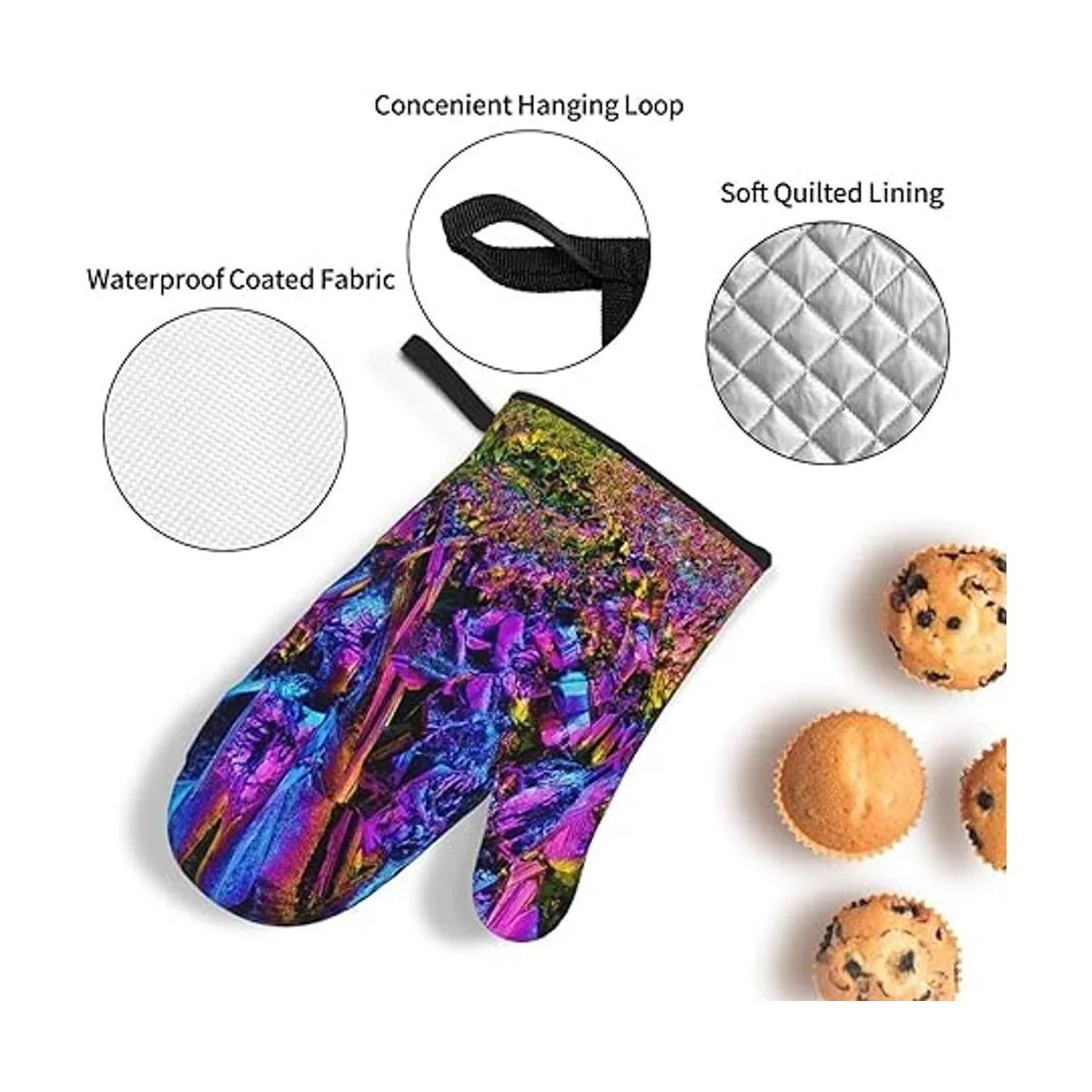 Juego de manoplas y soportes para ollas de cristal de_5