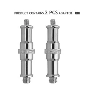 2 adaptadores de soporte de luz espárragos de 14 a 38_5