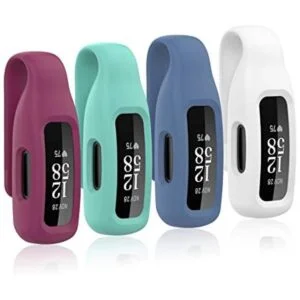 Huadea Paquete de 4 fundas de clip compatibles con Fitbit_1