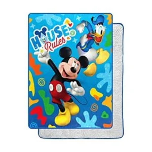 Northwest Mickey Mouse Buddies Rule Manta de sherpa de_1