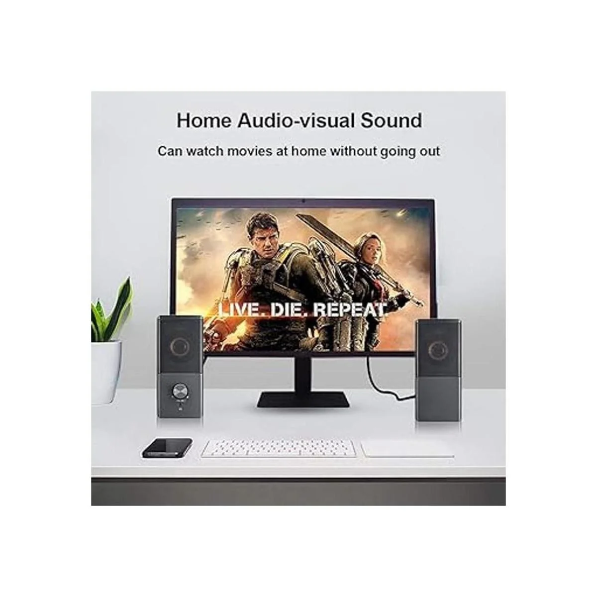 ROSON Altavoz de computadora altavoz de tamaño compacto_4