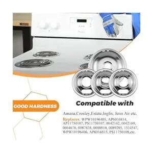 Kit de sartenes de goteo W10196405 W10196406 de Blutoget