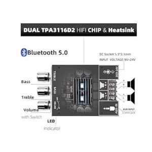 Tablero amplificador de 100 W 100 W con control de_2