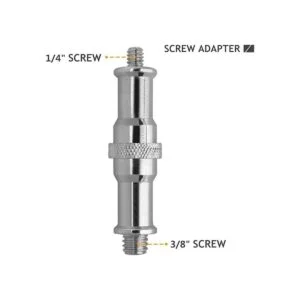 2 adaptadores de soporte de luz espárragos de 14 a 38_3