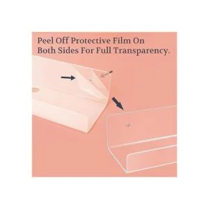 Mocoosy Paquete de 2 estantes de pared flotantes de_2