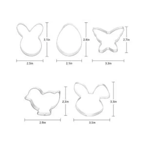 Kasmoire Juego de 9 piezas de cortador de galletas de_2