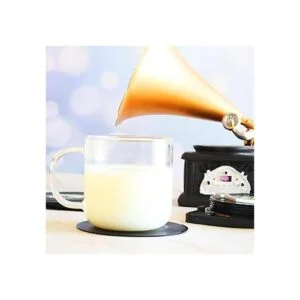 Divertidos posavasos de vinilo retro para bebidas con