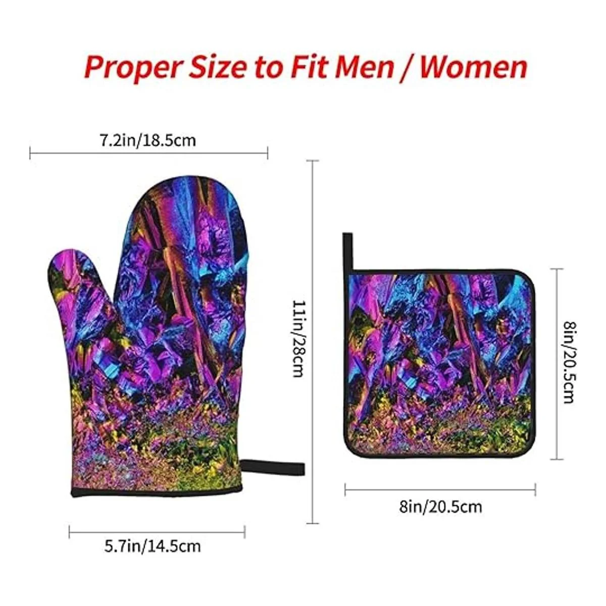 Juego de manoplas y soportes para ollas de cristal de_4