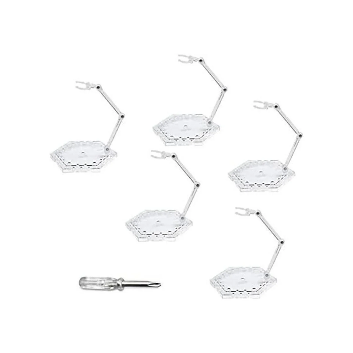 POMER Soporte de figura de acción 5 piezas de soporte de_1