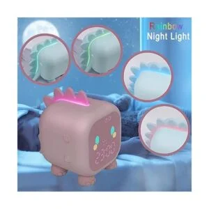 Reloj despertador despertador de dinosaurio para niñas