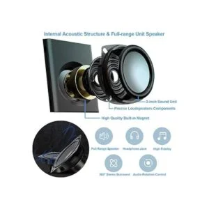 ROSON Altavoz de computadora altavoz de tamaño compacto_2