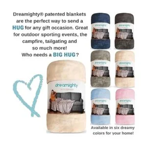 Dreamighty The Cozy Hug Manta acogedora con mangas para_4