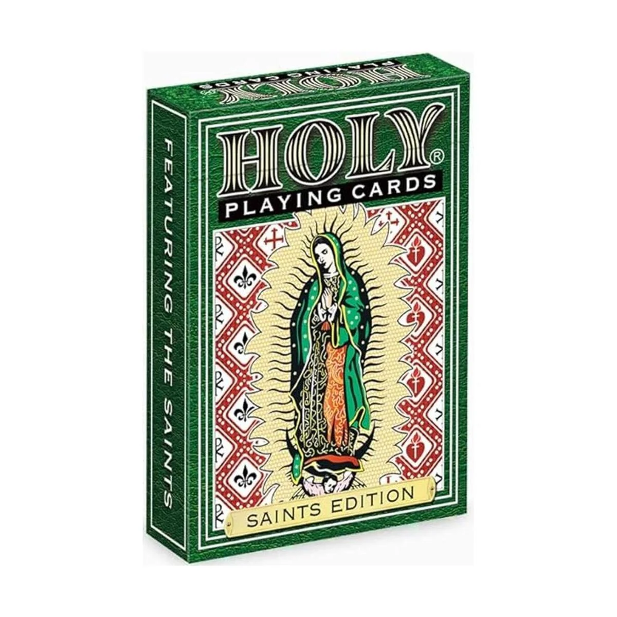 Holy Playing Cards Tarjetas premium con The Saints_1