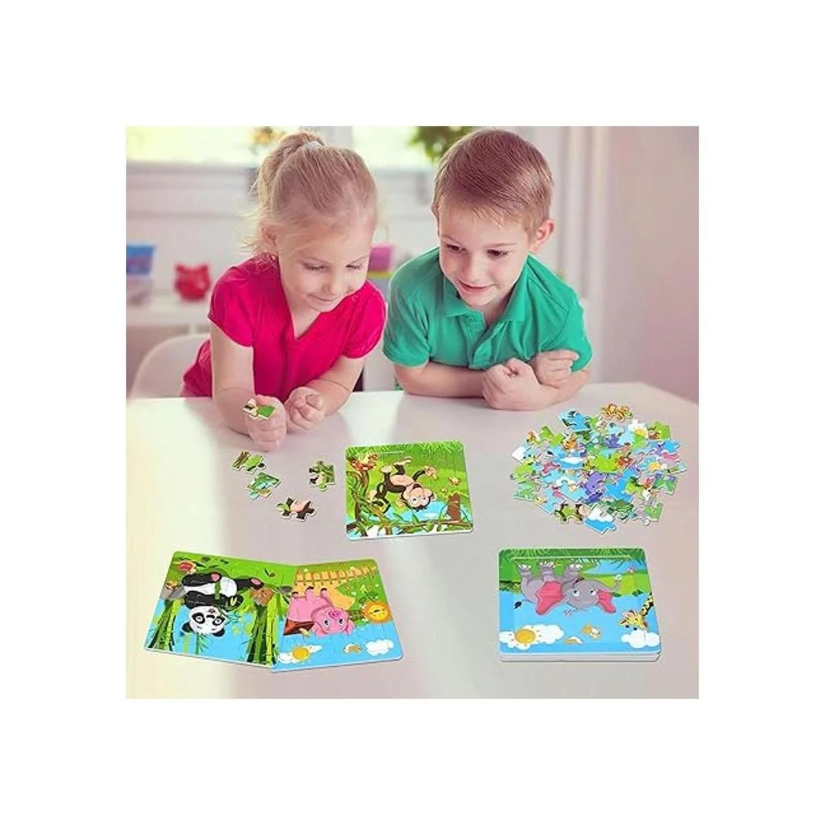 6 paquetes de rompecabezas de madera con animales de_5